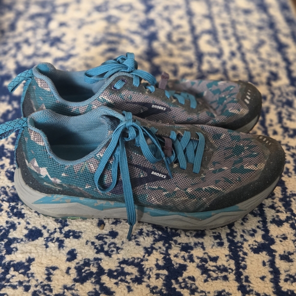 Brooks Shoes - Brooks Women's Blue and Gray Athletic Shoes